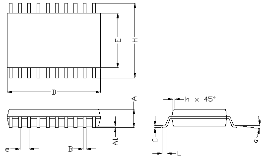 SOIC WIDE 20 LEADS